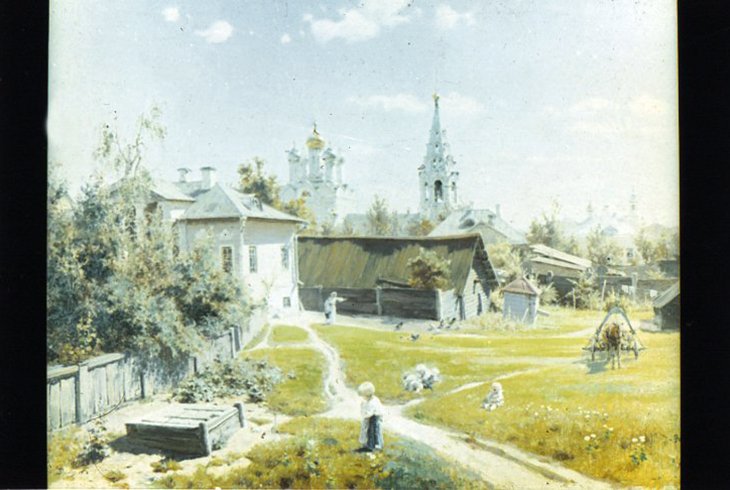 Московский дворик. 1878 г.