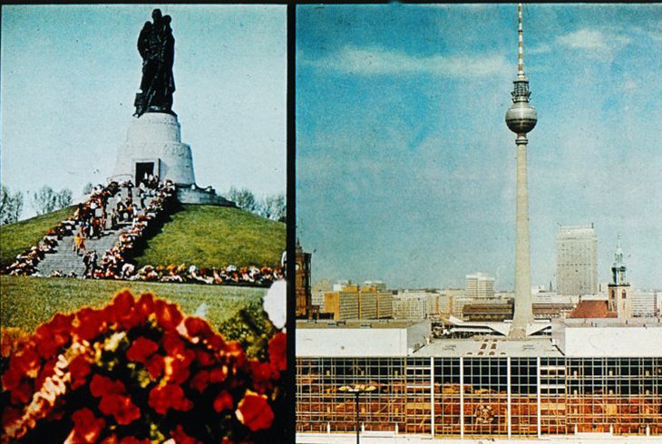 Памятник советскому  воину-освободителю. Телевизионная башня