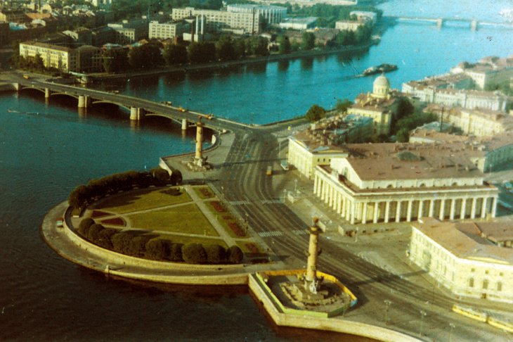 Петербург с борта вертолёта