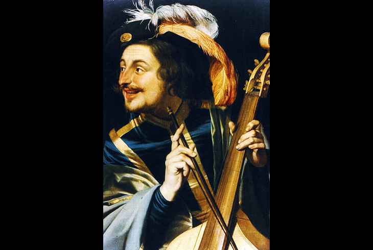 6. Геррит ван Хонтхорст. «Мужчина с виолой да гамба».