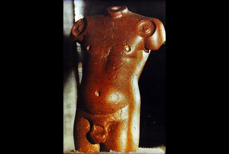 2. Мужской торс из Хараппы. III тыс. до. н. э.