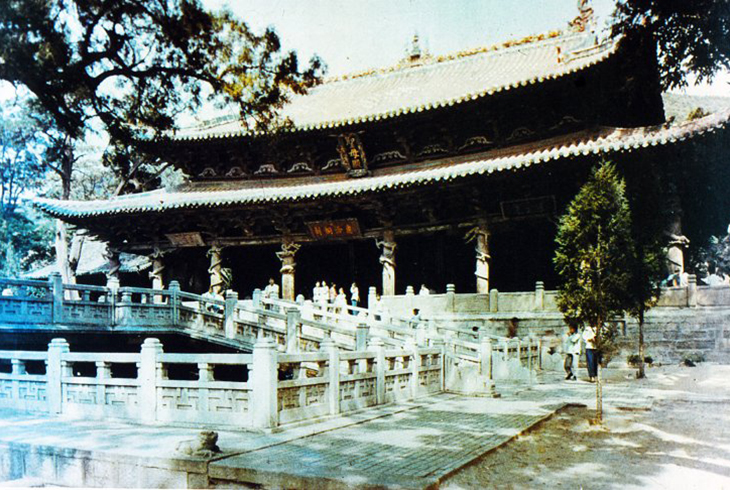 6. Павильон храма Шэньмудянь. Монастырь Цзыньсы. Провинция Шаньси. 1023-1031 гг.