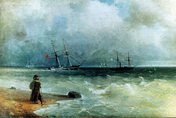 1. Морской берег. 1840.