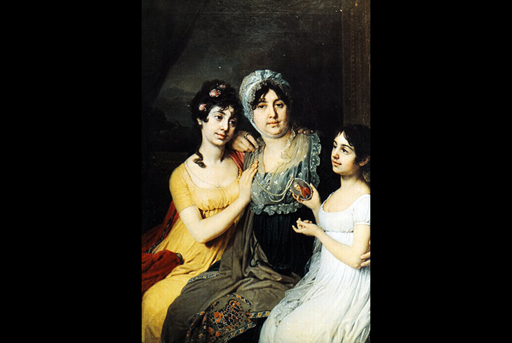 12. Портрет А. И. Безбородко с дочерьми. 1803 г.