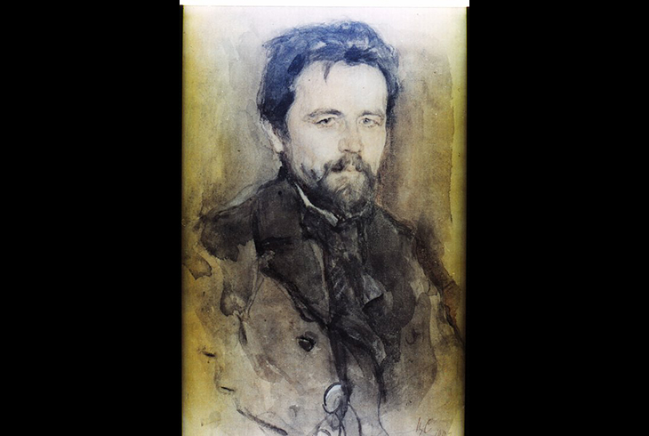 11. Портрет А. П. Чехова. 1902.
