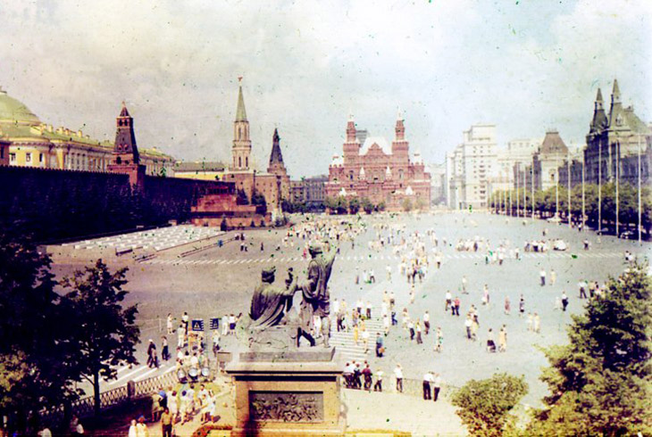 1. Панорама Красной площади.