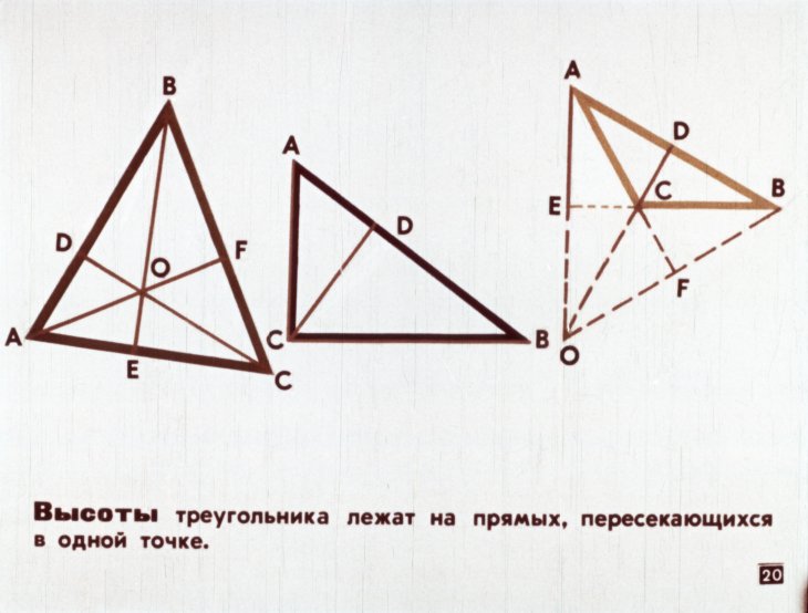 Треугольник и его элементы