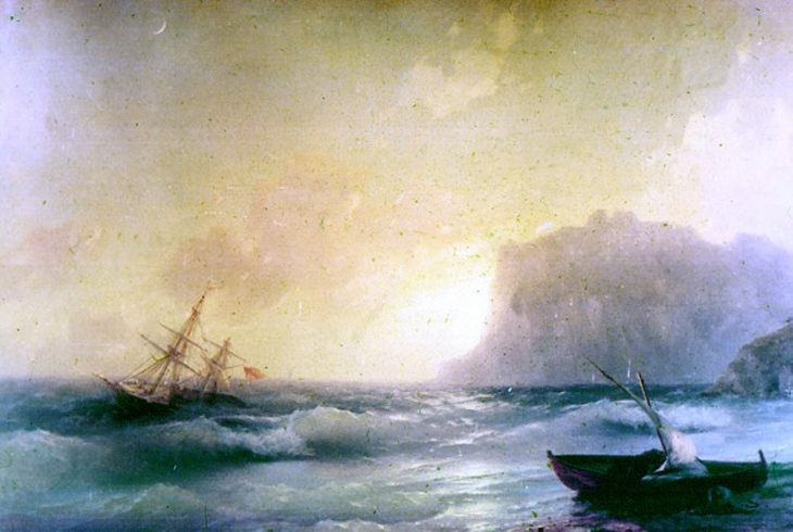 Море. 1853.