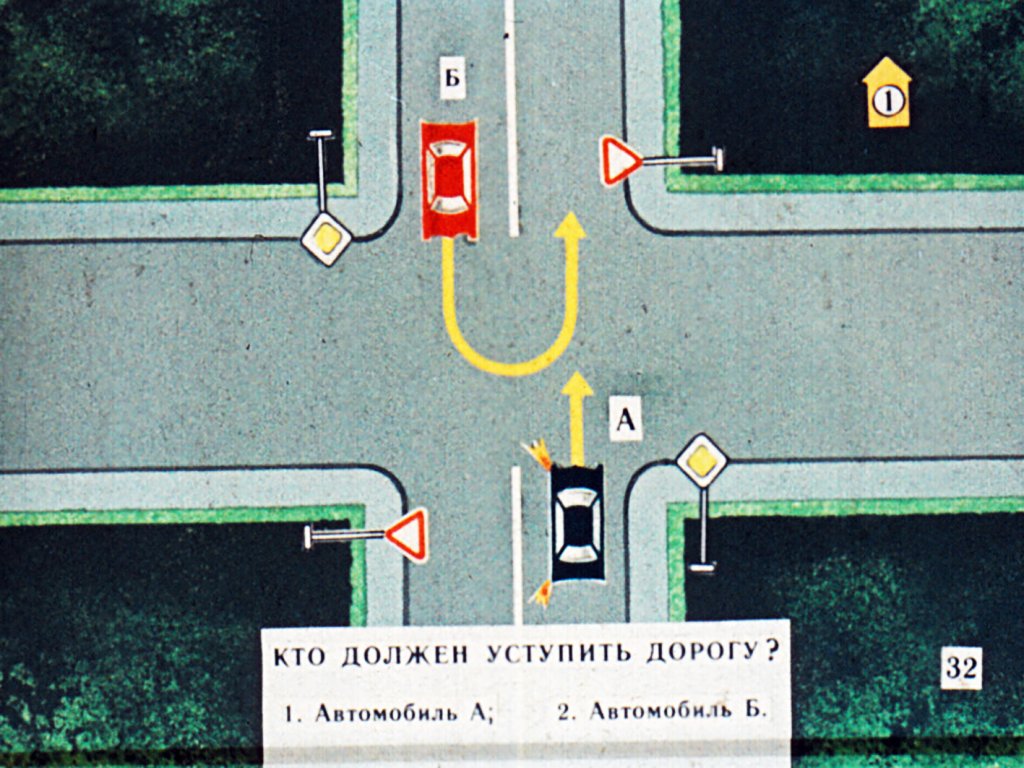 Программированные задачи на правила проезда перекрёстков. Часть 2