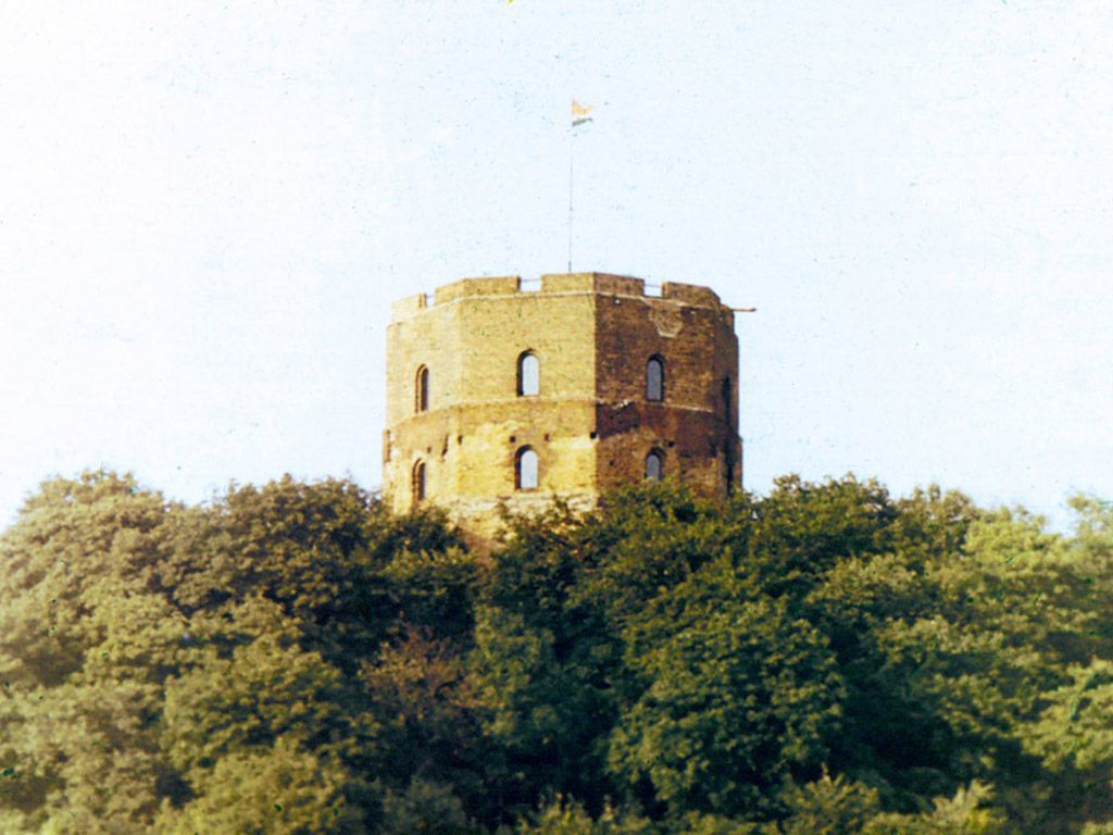 Башня замка Гедиминиса. .XIV-XV вв.