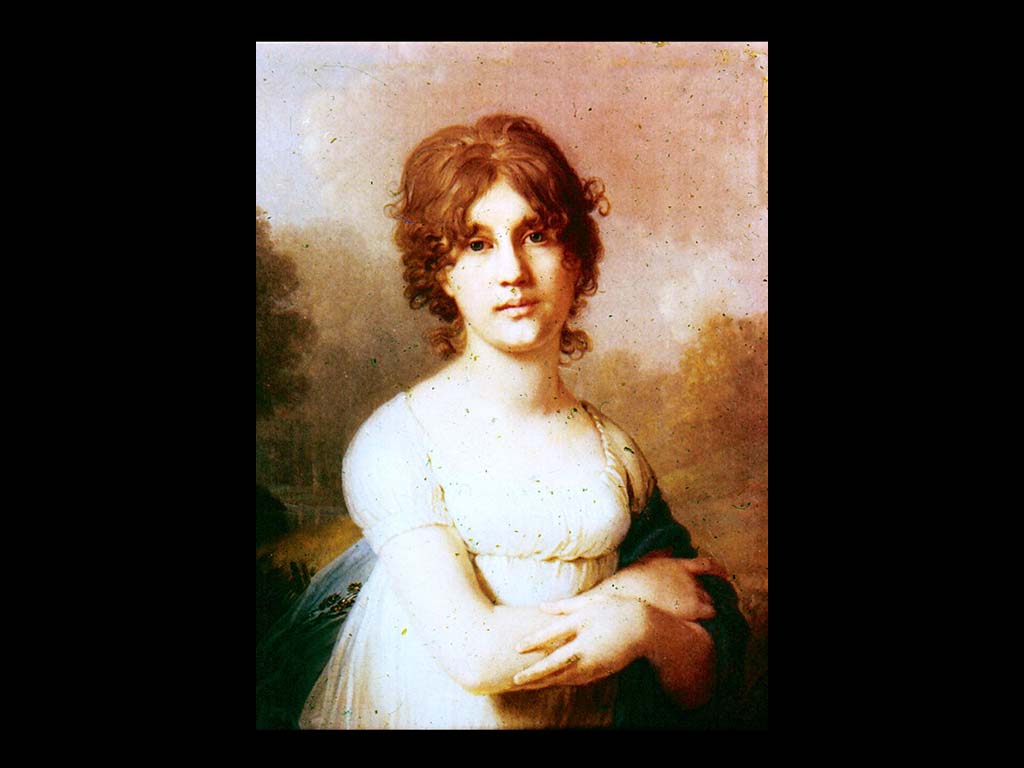 Портрет Екатерины Гавриловны Гагариной. (1783-1861). 1801. ГТГ
