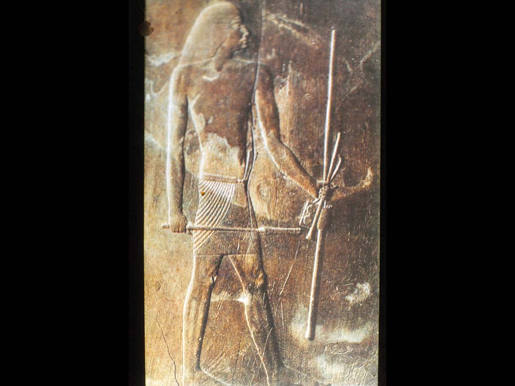 Рельеф из гробницы Хесира.