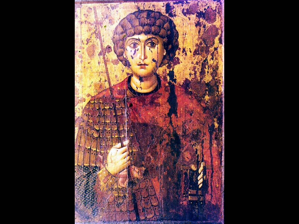Икона «Георгий», XII в.