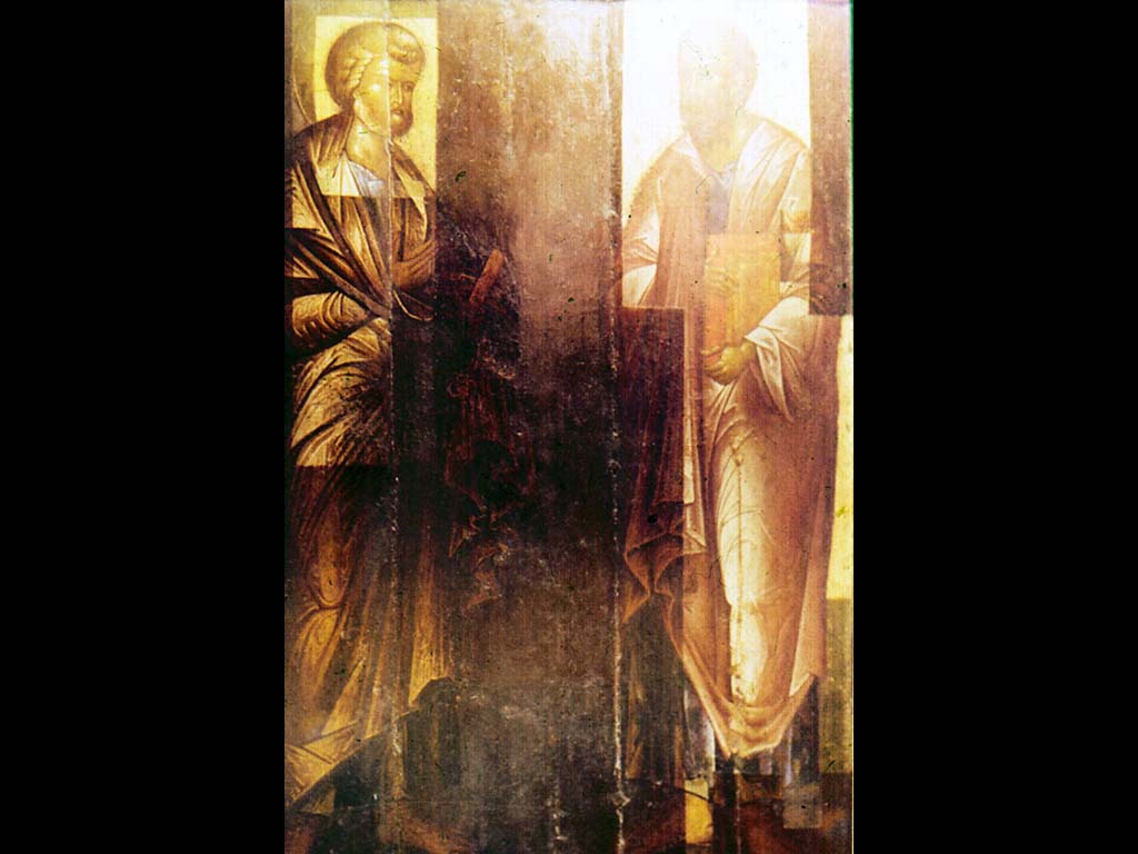 Икона «Апостолы Петр и Павел» конец XIV в.