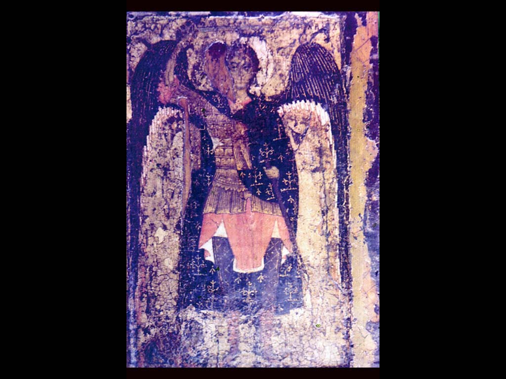 Икона «Явление архангела Михаила Иисусу Навину», XIII в.