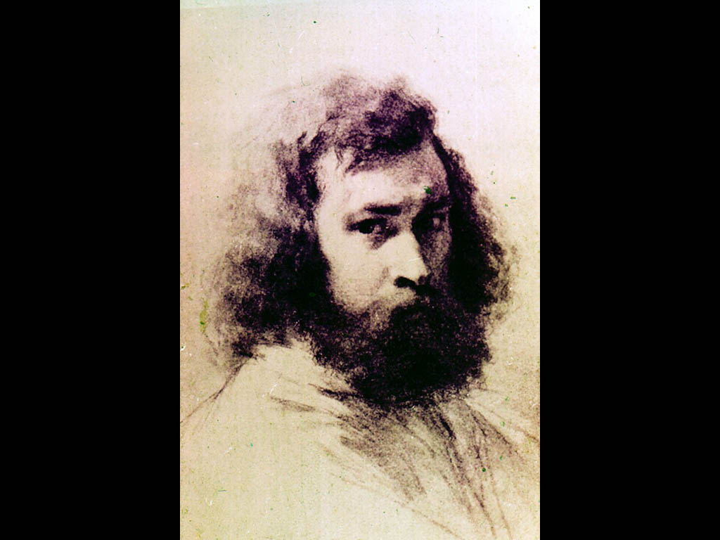 Автопортрет (1847. Париж. Лувр).