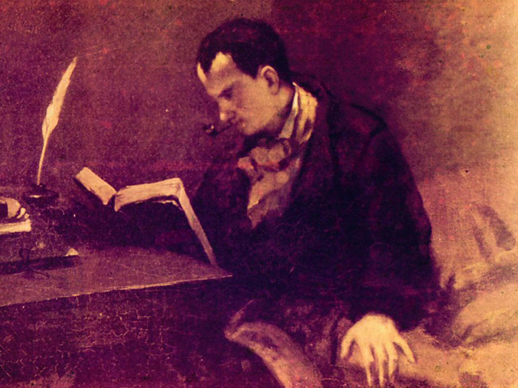 Портрет Ш. Бодлера (1847-1848, Монпелье. Музей Фабра).