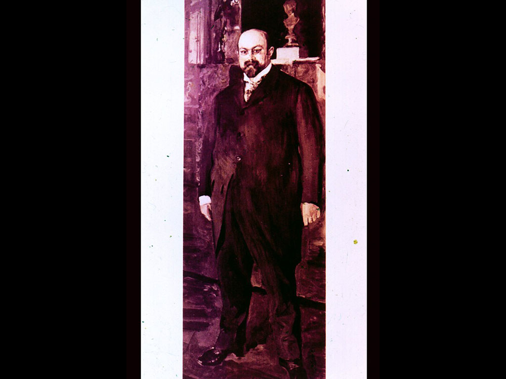 Портрет Михаила Абрамовича Морозова. 1902. ГТГ.
