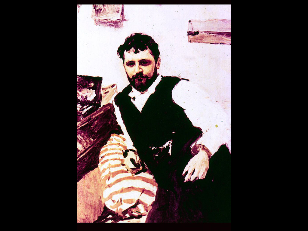 Портрет художника Константина Алексеевича Коровина. 1891. ГТГ.