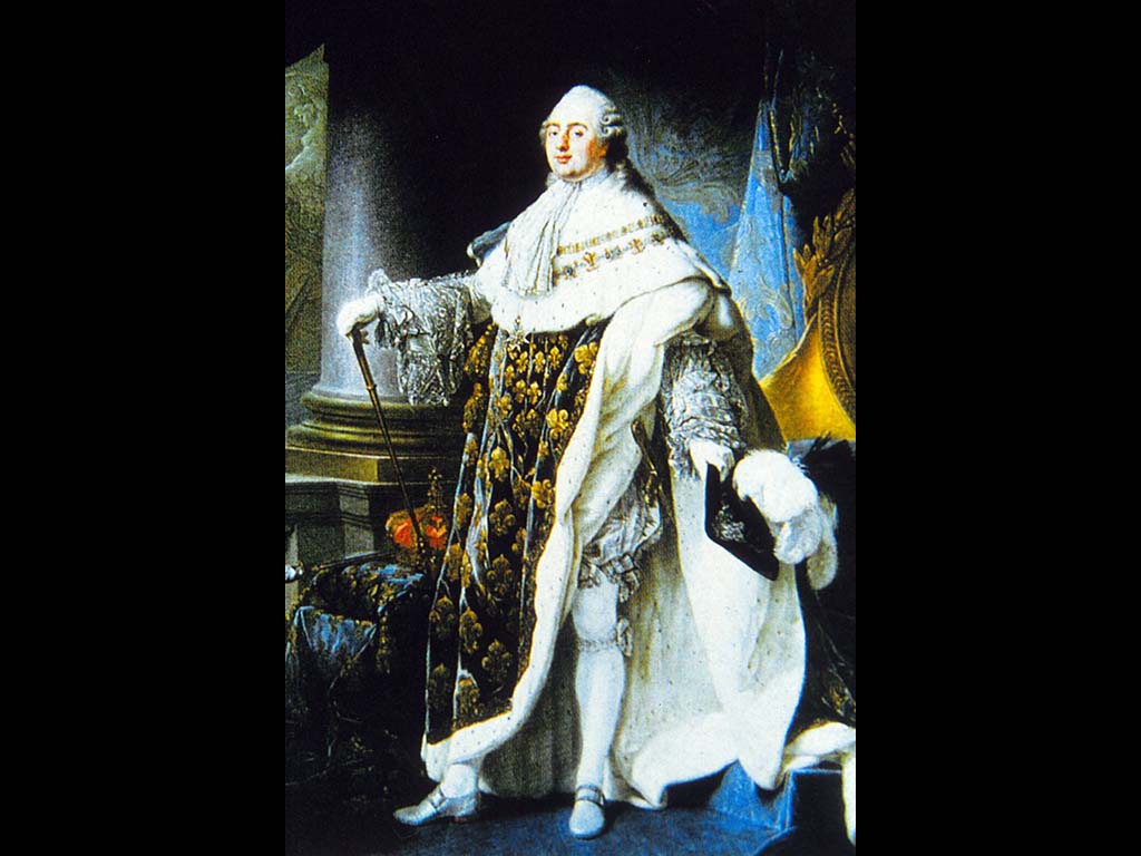 Парадный портрет Людовика XVI Дюплисси Ж. Версаль.