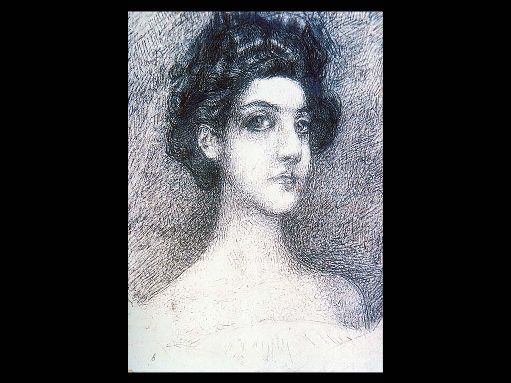 Портрет Н. И. Забелы-Врубель. 1904. ГТГ