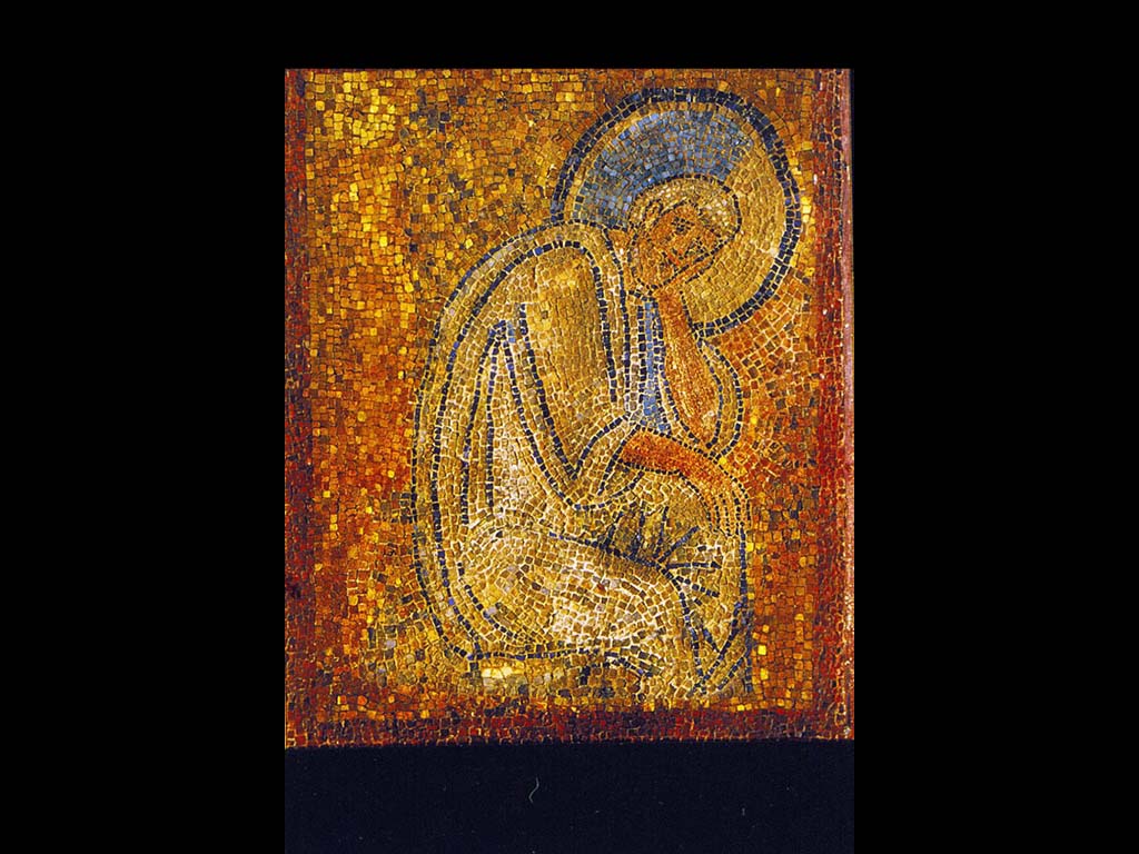 Святой Иосиф. Римская мозаика. Около 705 г. до. Н. э.