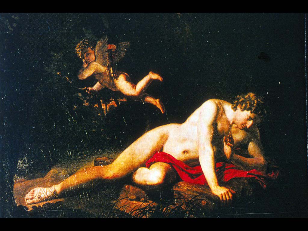 Л. Кранах. Старший. «Венера и Амур». 1ё509. Х. м. ГЭ.