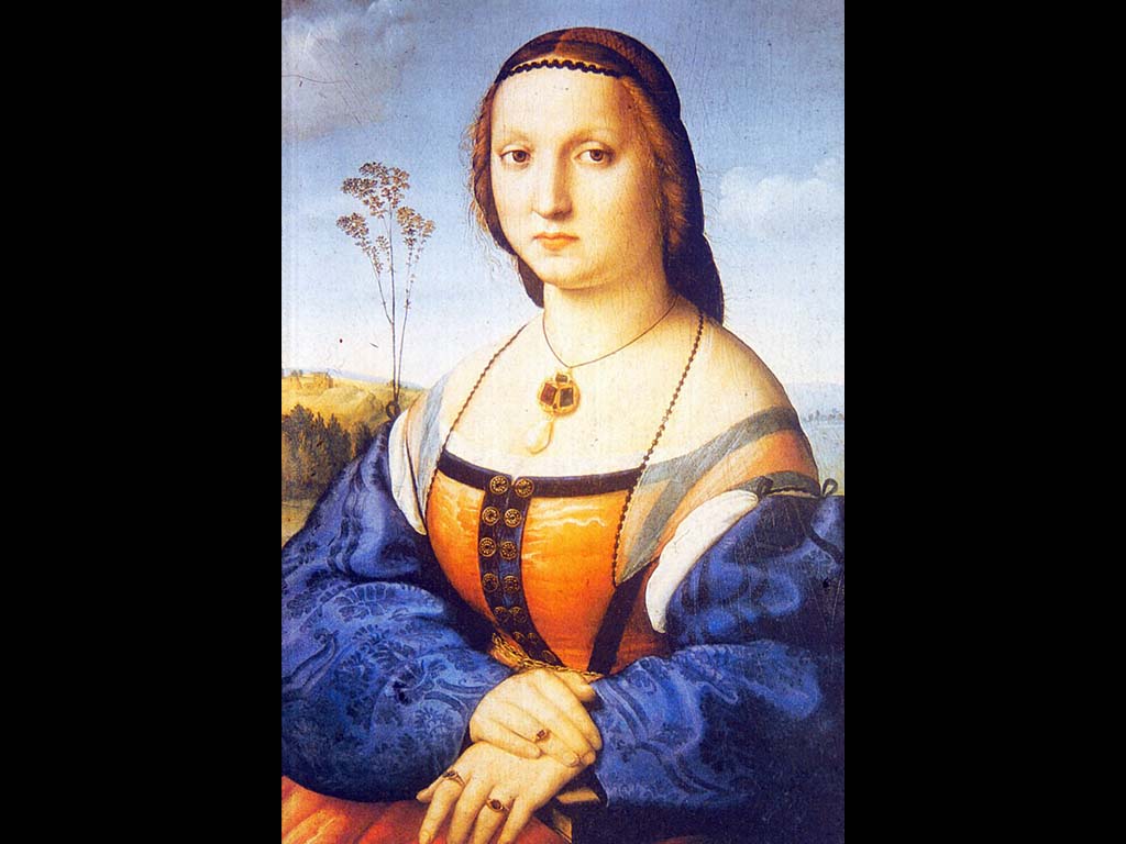 Портрет Маддалены Дони. 1506. Галерея Уффици. Флоренция