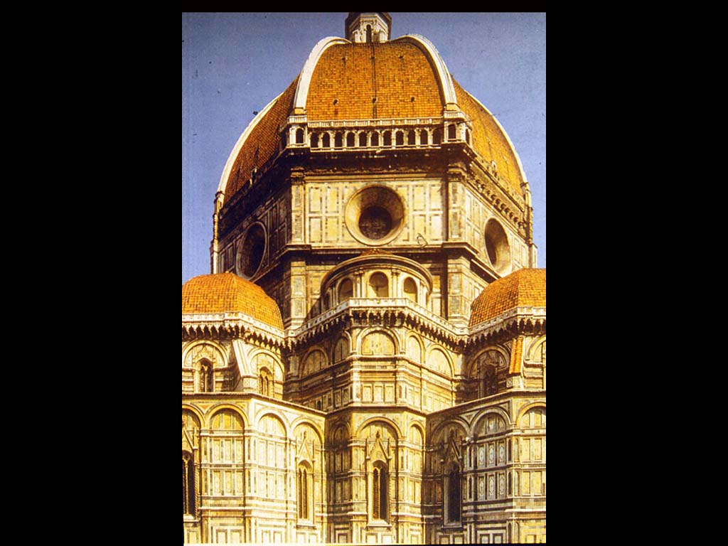 Купол собора Санта Мария дель Фьоре во Флоренции. Филиппо Брунеллески. 1420-1436.