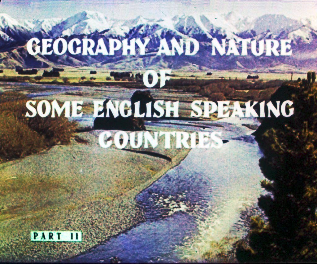 Geography and nature of some english speaking countries. Part 2
