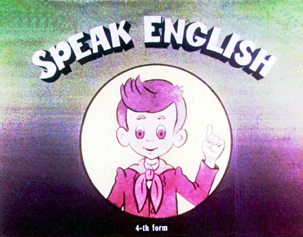 Speak english