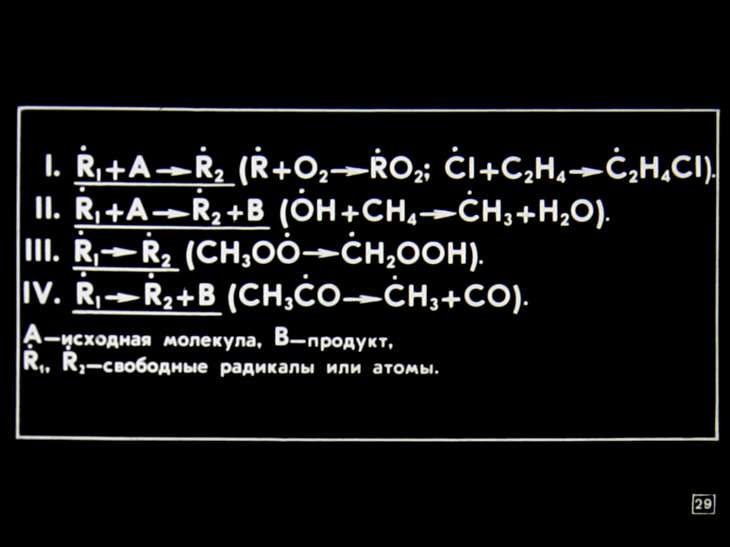 Фотохимические, радиационно-химические и цепные реакции