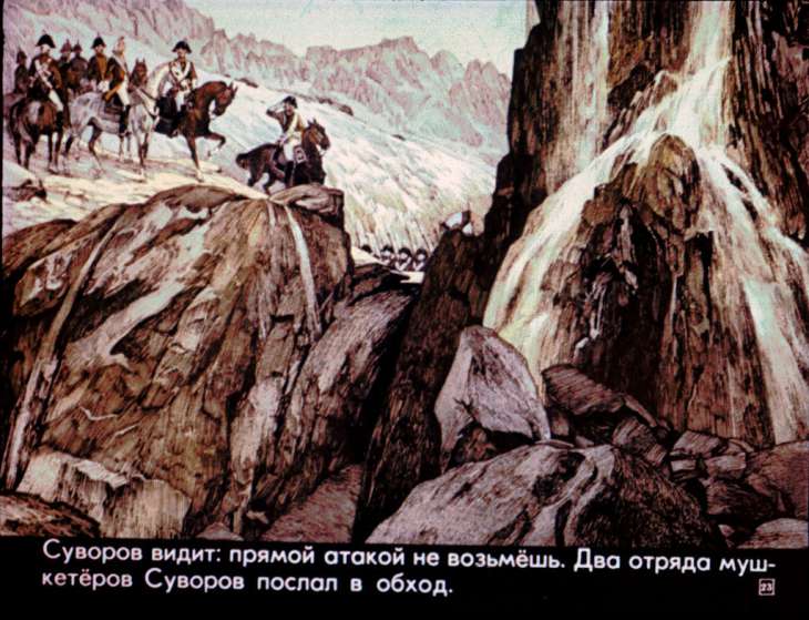 Как Суворов перешел через Альпы