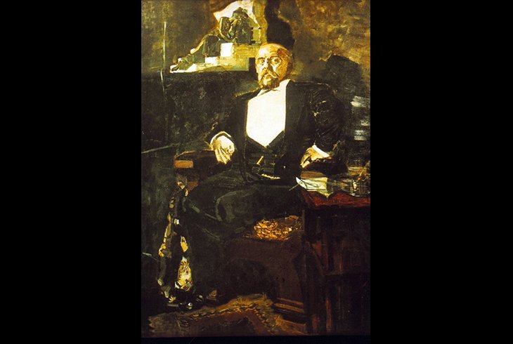 Портрет С.И.Мамонтова.  1897.