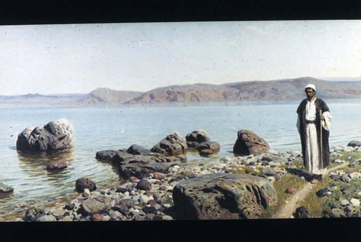 Христос на Генисаретском озере. 1886 г.