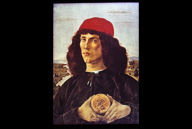 Человек с медалью. 1473-1474 гг.