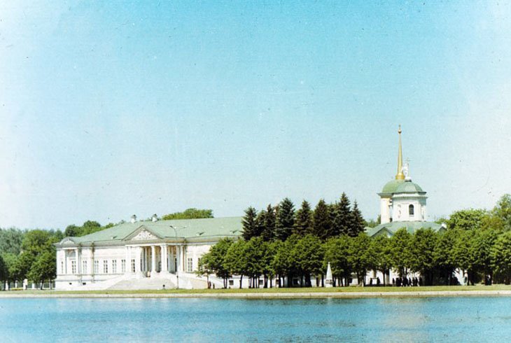 Большой пруд и дворец 1769-1775гг.