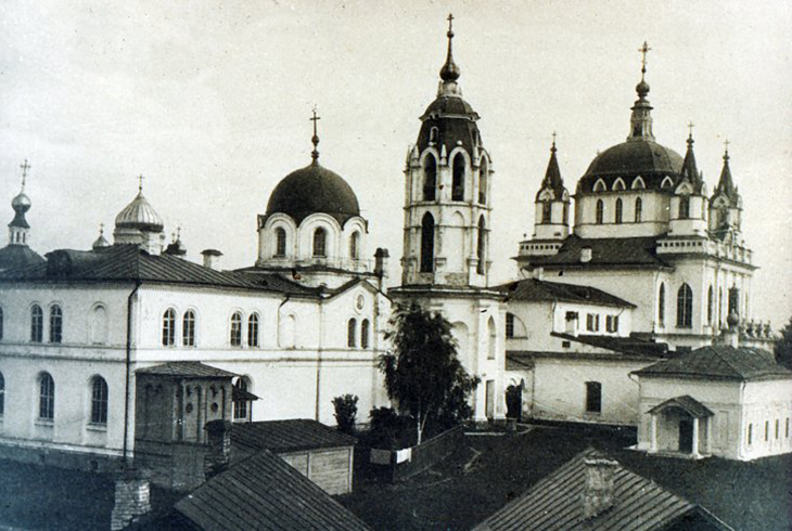 12. Один из старейших московских монастырей. Разрушен в 1935 году