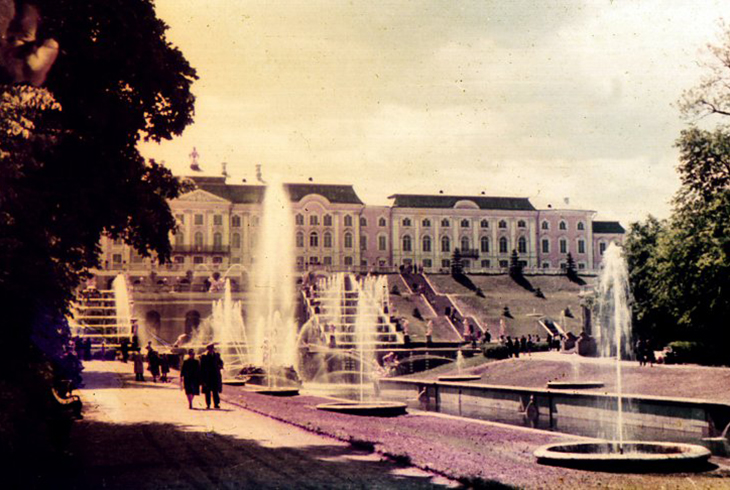 8. Петродворец. Большой Петергофский дворец. 1747-1752 гг.