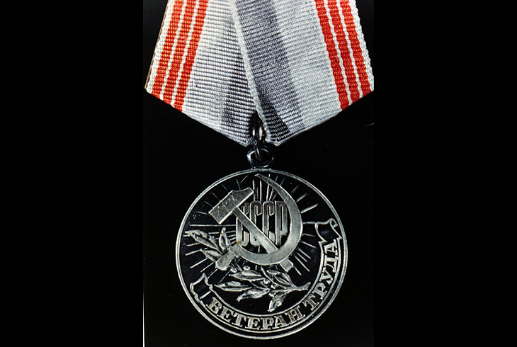 18. Медаль «Ветеран труда».
