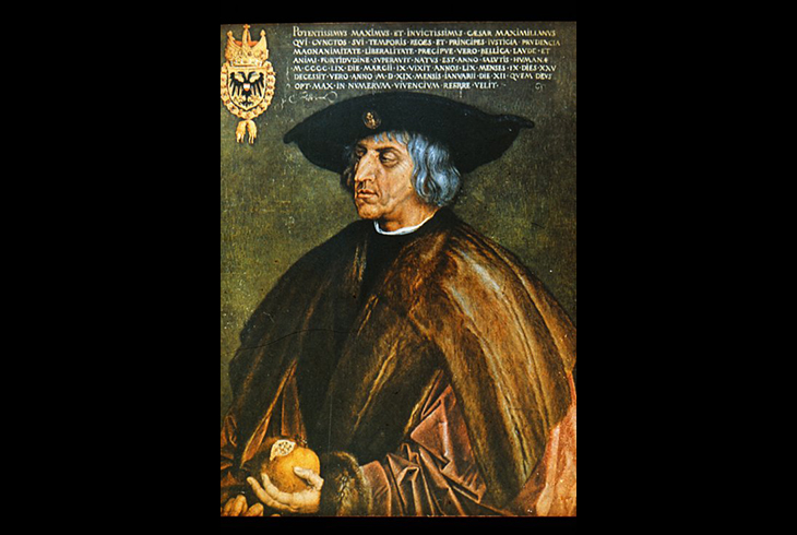 12. Портрет Максимилиана I. 1512 г.