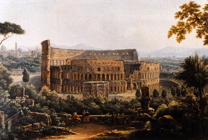 1. Вид Рима. Колизей