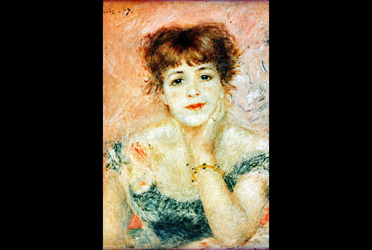 10. Портрет Жанны Самари. 1877.