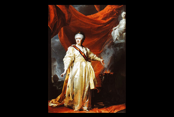 13. Портрет Екатерины II/ Конец 1770-х – начало 1780-х гг.