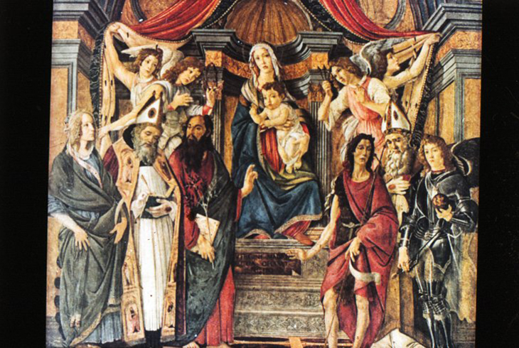 13. Мадонна дель Маньификат. 1483-1485 гг.