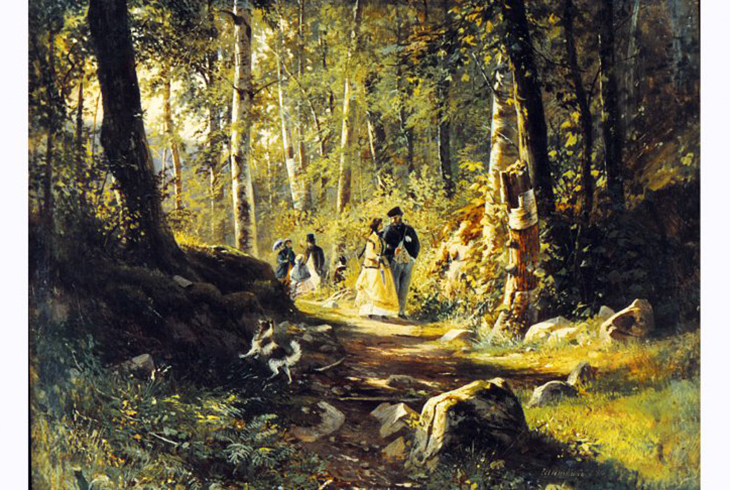 10. «Прогулка в лесу».