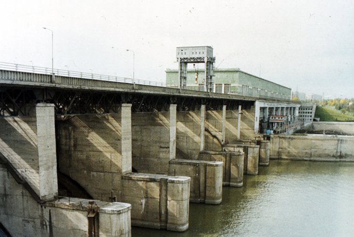 14. Новосибирская ГЭС.