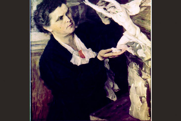 12. Портрет В. И. Мухиной. 1940 г.