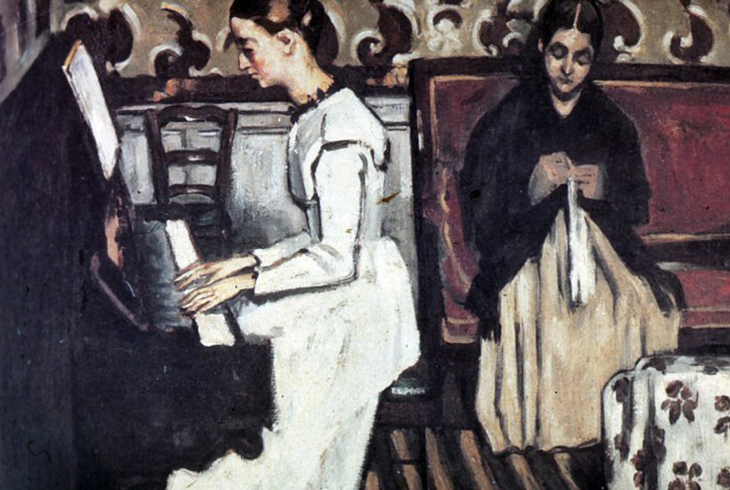2. Девушка у пианино. 1868-1869 гг.