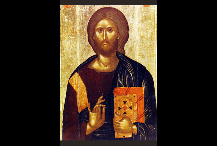 18. Икона «Христос Пантократор». XIV в.